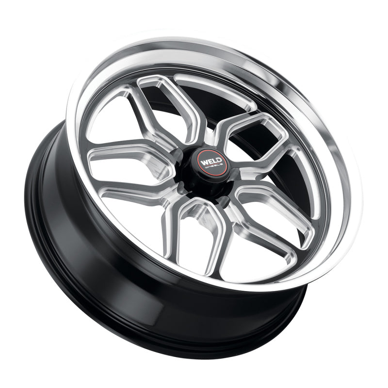 Weld Weld S107 22X8.5 Laguna 5X127 ET06 BS5.00 Gloss Black MIL Dia 78.1