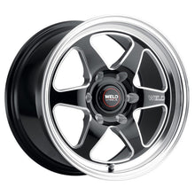 Load image into Gallery viewer, Weld S156 17x10 Ventura 6 Drag 6x135 ET42 BS7.25 Gloss BLK MIL DIA 87.1 - Black Ops Auto Works