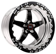Load image into Gallery viewer, Weld S71 17x10 / 5x4.5 BP / 7.9in. BS Black Wheel (Low Pad) - Black Single Beadlock MT - Black Ops Auto Works
