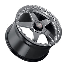 Load image into Gallery viewer, Weld S904 17x10 Ventura Beadlock 5x114.3 ET00 BS5.50 Gloss BLK MIL DIA 78.1 - Black Ops Auto Works