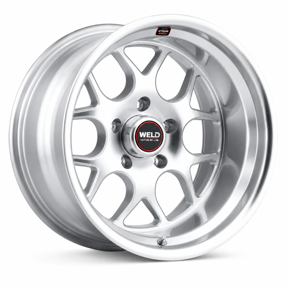 Weld S11129589P25 Solana 22x9.5 wheel with 6x135 bolt pattern, ET25 offset, 87.1mm bore, and gloss silver machined finish.