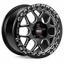 Load image into Gallery viewer, Weld Solana Beadlock 17x10 / 5x120 BP / ET42 / 78.1mm Bore - Gloss Black - Weld S91070022P42
