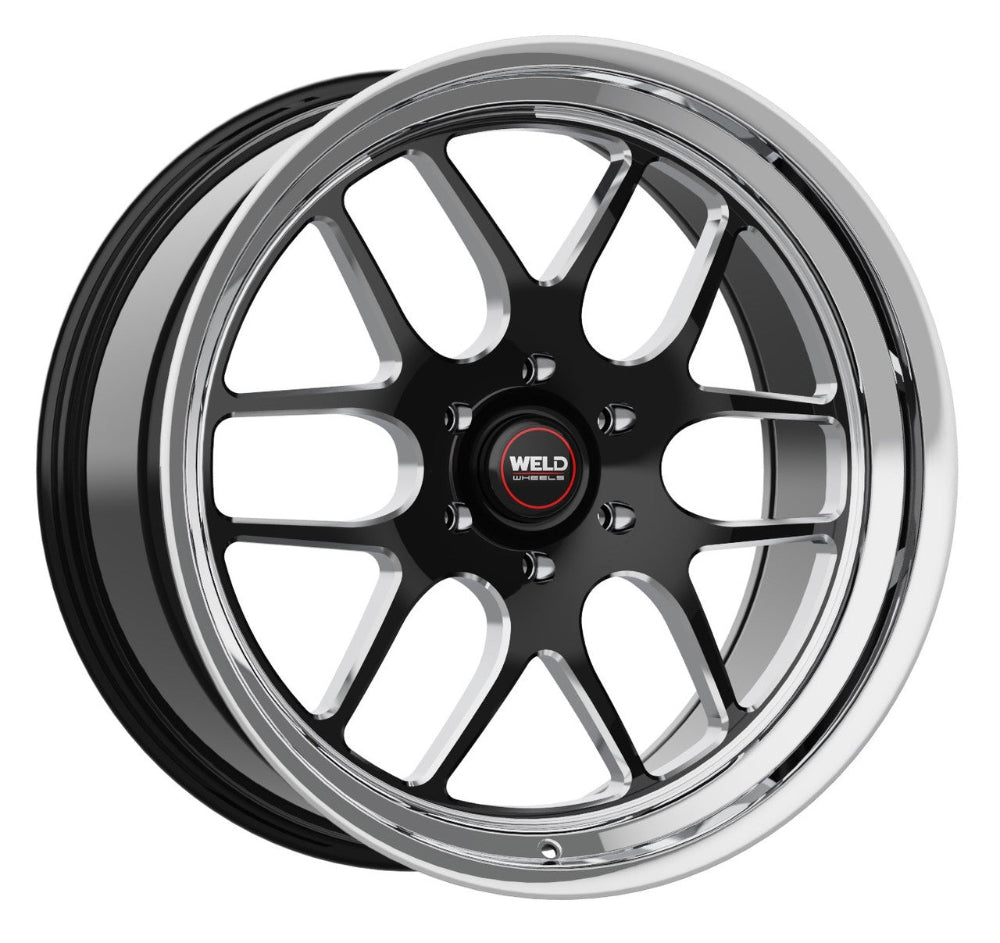Weld S110 Solana  Gloss Black Milled Wheel Weld 