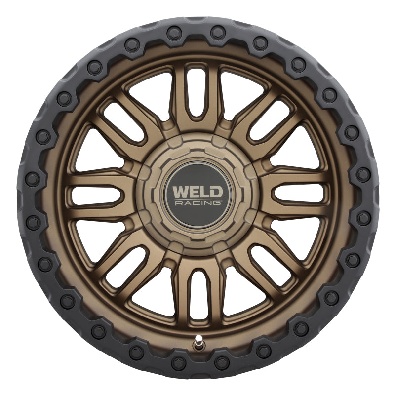 Weld Swift Satin Bronze Black Ring wheel for 5x114.3 and 5x127 truck and SUV applications