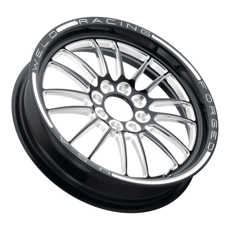 Weld Tuner Import 15x3.5 / 4x100mm BP / 2.25in. BS 1-Piece Black Wheel - Black Ops Auto Works