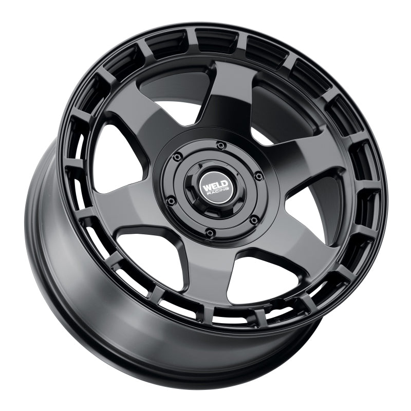 Weld W14879026450 Ridge satin black alloy off-road wheel for truck and SUV builds