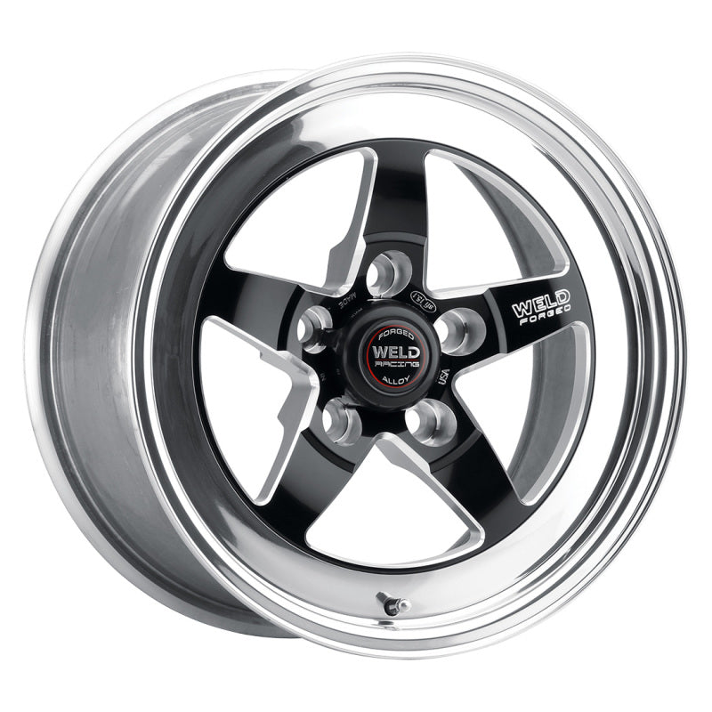 Weld S71 15x8 / 5x4.5 BP / 5.5in. BS Black Wheel (Medium Pad) - Non-Beadlock - Weld 71MB-508A55A