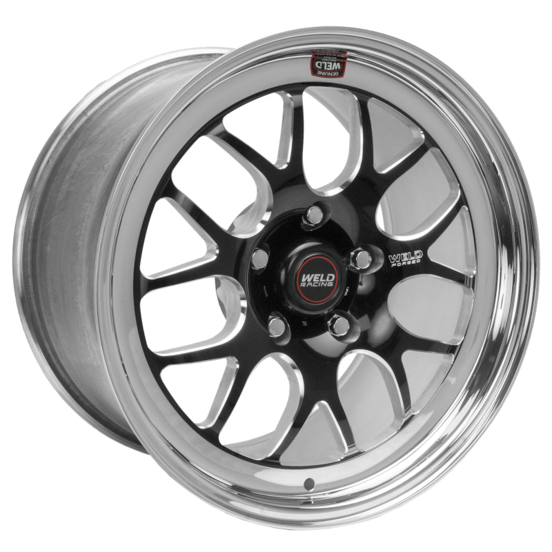 Weld S77 17x10 / 5x120mm BP / 7.2in. BS Black Wheel (High Pad) - Non-Beadlock - Weld 77HB7100N72A