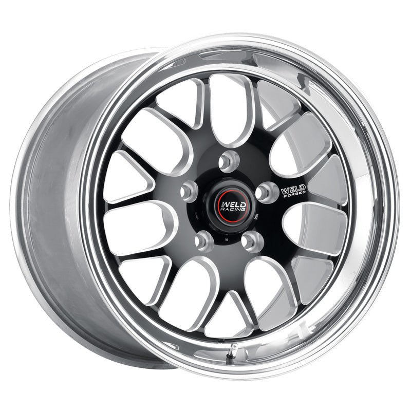 Weld S77 18x8 / 5x120mm BP / 5.1in. BS Black Wheel (High Pad) - Non-Beadlock - Weld 77HB8080N51A