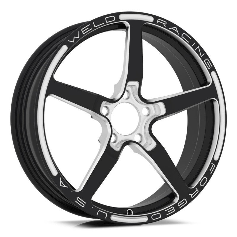 Weld Alumastar 1-Piece 18x6 / 5x115 BP / 2.7in. BS Black Wheel - Non-Beadlock - Weld 88B-1806245