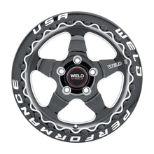 Load image into Gallery viewer, Weld S904 15x10 Ventura Beadlock 5x114.3 ET51 BS7.50 Gloss BLK MIL DIA 78.1 - Weld S904B0067P51
