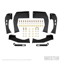 Load image into Gallery viewer, Westin Westin 04-13 Chevy Silverado 1500 Crew Cab 2004-2013 HDX Drop Nerf Step Bars - Textured Black