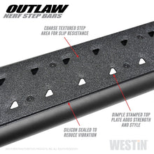 Load image into Gallery viewer, Westin Westin 05-19 Toyota Tacoma Double Cab Outlaw Nerf Step Bars