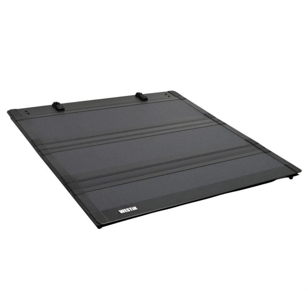 Westin 2005-2015 Toyota Tacoma 60.3-Inch Bed Hard Tri-Fold Tonneau Cover - Black - Westin 19-46315