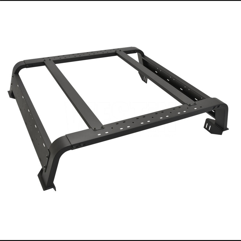 Westin 05-21 Toyota Tacoma 5ft Bed Overland Cargo Rack - Textured Black - Black Ops Auto Works