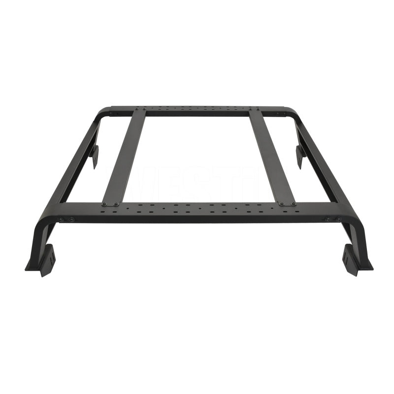 Westin 05-21 Toyota Tacoma 5ft Bed Overland Cargo Rack - Textured Black - Black Ops Auto Works