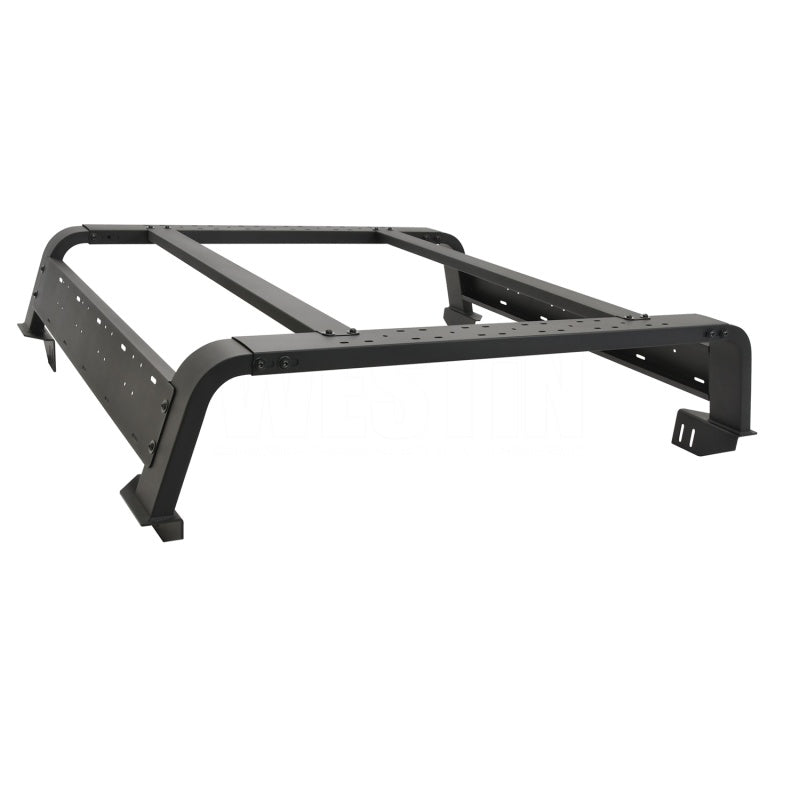 Westin 05-21 Toyota Tacoma 5ft Bed Overland Cargo Rack - Textured Black - Black Ops Auto Works
