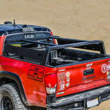 Load image into Gallery viewer, Westin Westin 05-21 Toyota Tacoma 5ft Bed Overland Cargo Rack - Textured Black