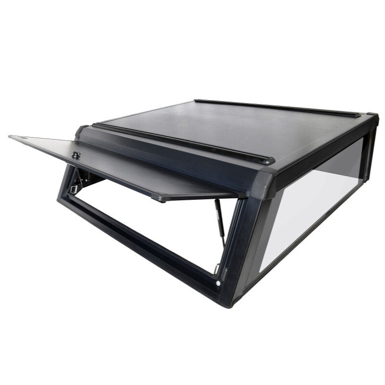 Westin Westin 05-23 Toyota Tacoma 5.2ft. Bed Aluminum Bed Topper Black - Box 1 (Box 2 Required 16-11065BS)
