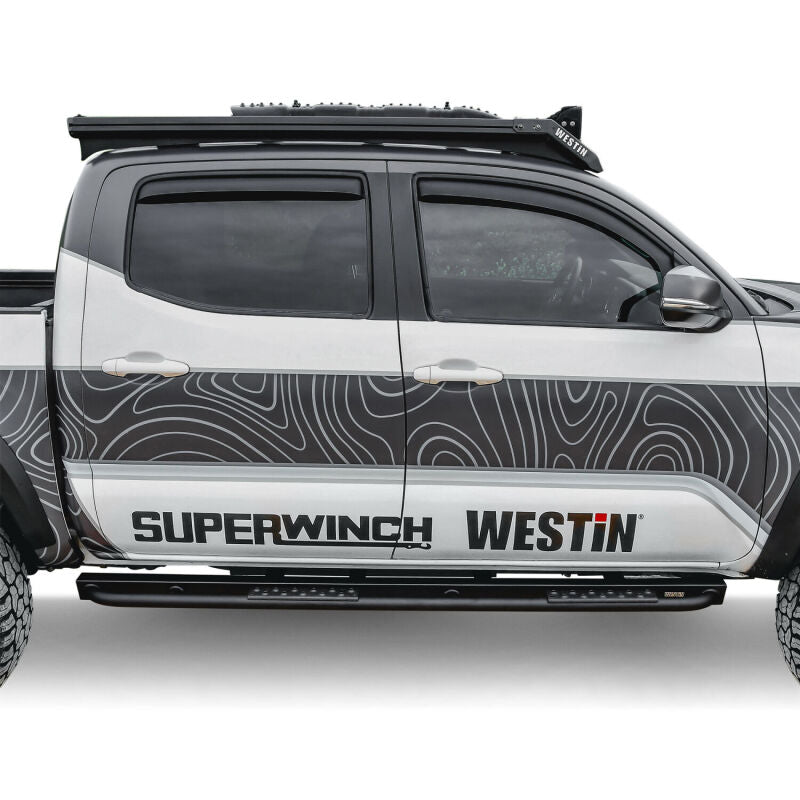 Westin Westin 05-23 Toyota Tacoma Rock Slider - Textured Black