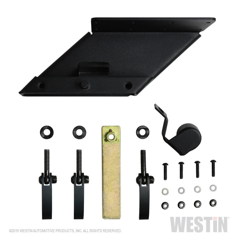 Westin Westin 07-18 Jeep Wrangler JK WJ2 Off-Road Jack Mount - Textured Black