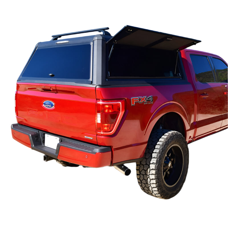 Westin Westin 07-21 Toyota Tundra CrewMax 5.5ft Bed EXP Truck Cap Black - Box 1 (Box 2 Req 16-13255B)