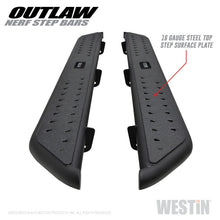 Load image into Gallery viewer, Westin Westin 09-18 Dodge RAM 1500 Crew Cab Outlaw Nerf Step Bars