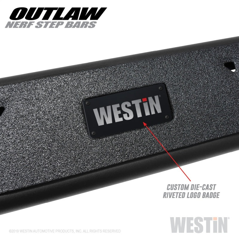 Westin Westin 09-18 Dodge RAM 1500 Crew Cab Outlaw Nerf Step Bars