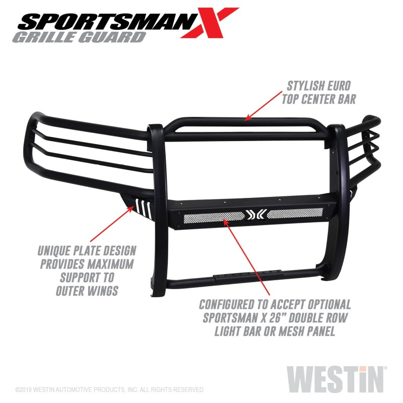Westin Westin 14-21 Toyota 4Runner (Excl. Limited) Sportsman X Grille Guard - Textured Black