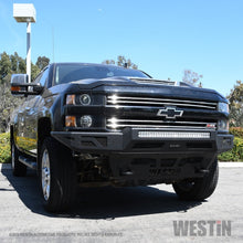 Load image into Gallery viewer, Westin Westin 15-19 Chevrolet Silverado 2500/3500 Pro-Mod Front Bumper - Textured Black