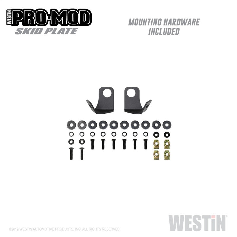 Westin Westin 15-19 Chevrolet Silverado 2500/3500 Pro-Mod Skid Plate - Textured Black