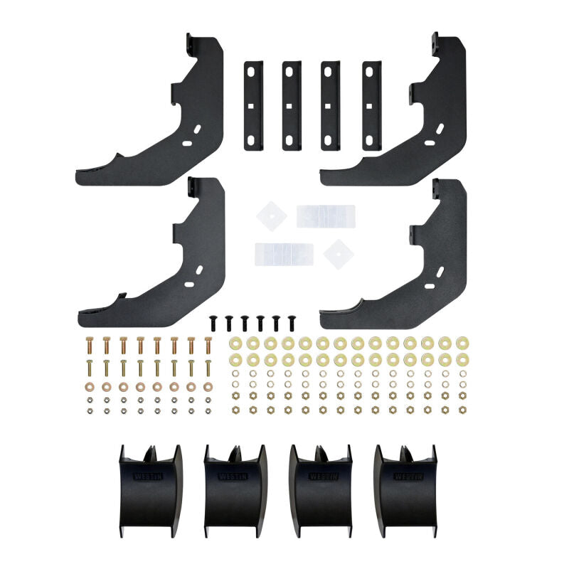 Westin Westin 15-25 Ford F-150 SuperCab / 17-26 Ford F-250/350 SuperCab AT6 Running Boards - Black