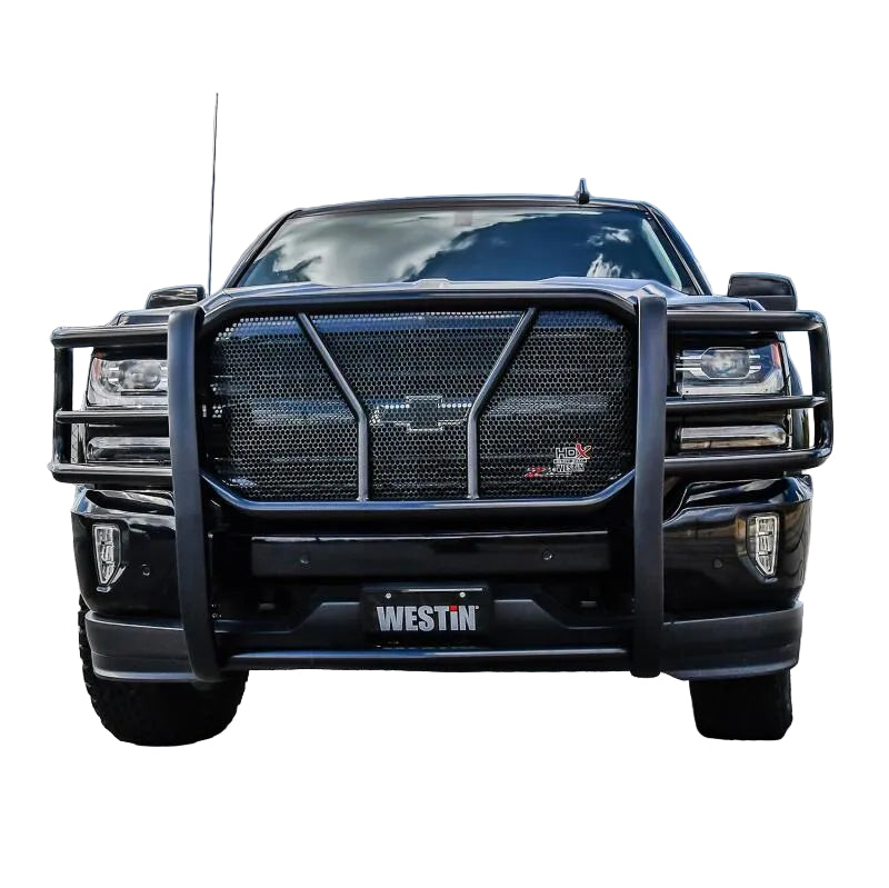 Westin Westin 16-18 Chevrolet Silverado 1500 HDX Modular Grille Guard - Black