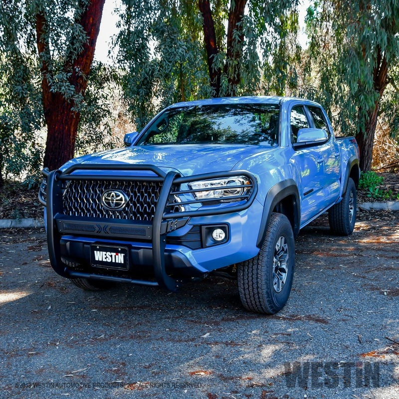 Westin 16-21 Toyota Tacoma Sportsman X Grille Guard - Tex. Blk - Black Ops Auto Works
