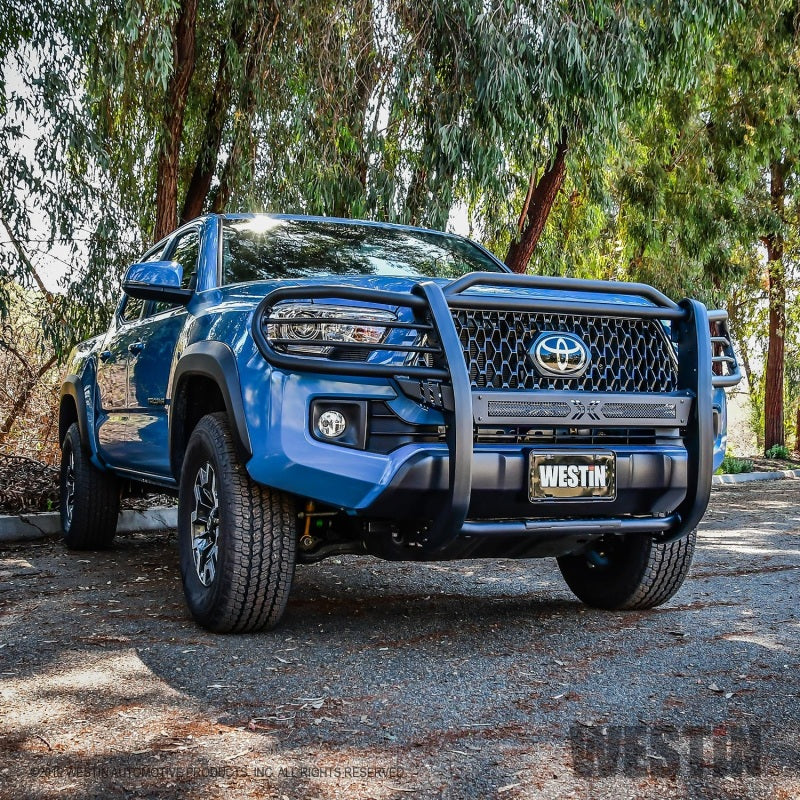 Westin Westin 16-21 Toyota Tacoma Sportsman X Grille Guard - Tex. Blk