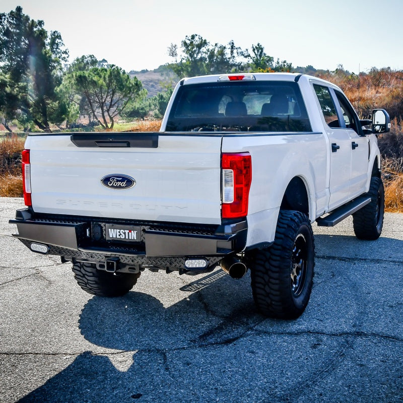 Westin Westin 17-21 Ford F-250/350 HDX Bandit Rear Bumper - Black