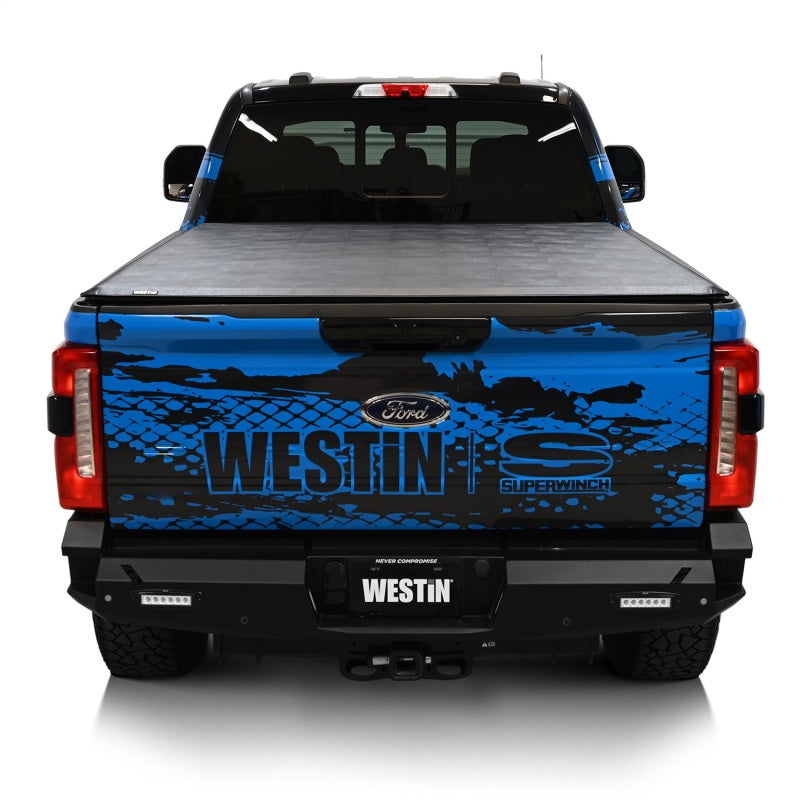 Westin Westin 17-24 Ford F-250/350 Super Duty 6.75ft. Bed Soft Roll Tonneau Cover - Black