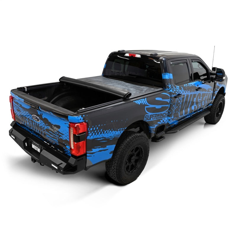 Westin Westin 17-24 Ford F-250/350 Super Duty 6.75ft. Bed Soft Roll Tonneau Cover - Black