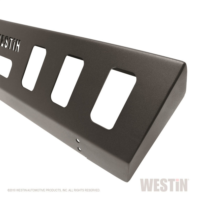 Westin 18-19 Jeep Wrangler JL Front Bumper Skid Plate - Textured Black - Black Ops Auto Works