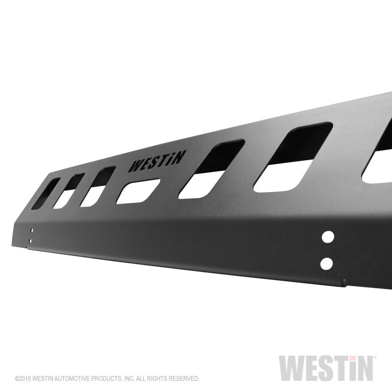 Westin Westin 18-19 Jeep Wrangler JL Front Bumper Skid Plate - Textured Black