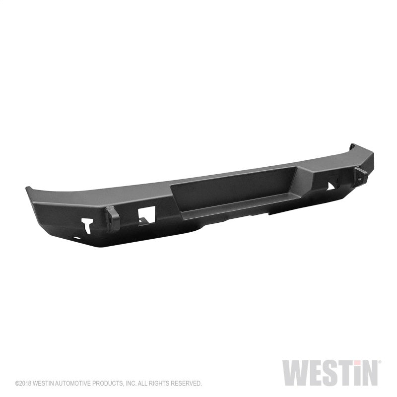 Westin 18-19 Jeep Wrangler JL Rear Bumper - Textured Black - Black Ops Auto Works