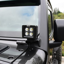 Load image into Gallery viewer, Westin 18-19 Jeep Wrangler Pillar LED Light Mount - Black - Black Ops Auto Works