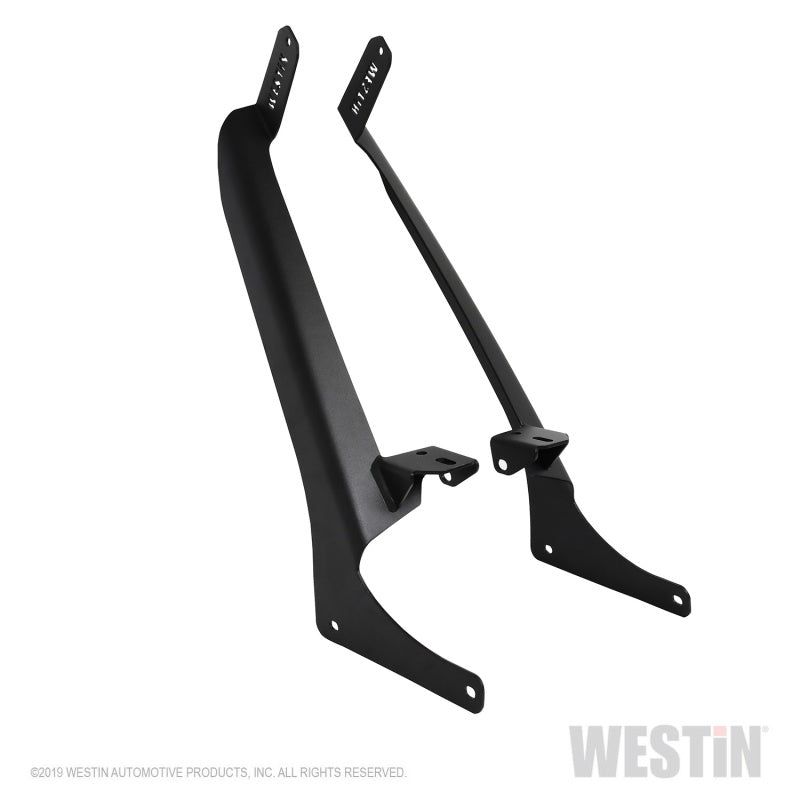 Westin 18-19 Jeep Wrangler Pillar LED Light Mount - Black - Black Ops Auto Works