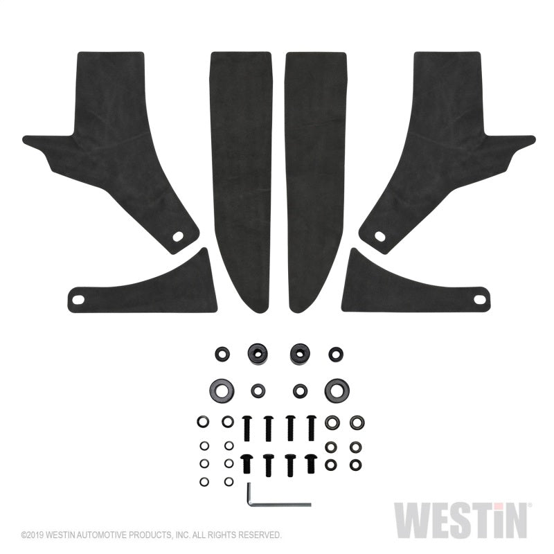 Westin Westin 18-19 Jeep Wrangler Pillar LED Light Mount - Black