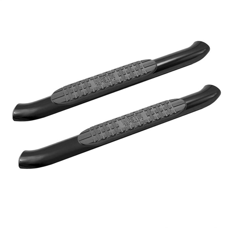 Westin Westin 18-20 Jeep Wrangler JL 2DR PRO TRAXX 4 Oval Nerf Step Bars - Textured Black