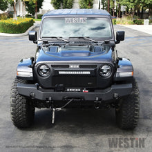 Load image into Gallery viewer, Westin Westin 18-20 Jeep Wrangler JL WJ2 Full Width Front Bumper - Textured Black