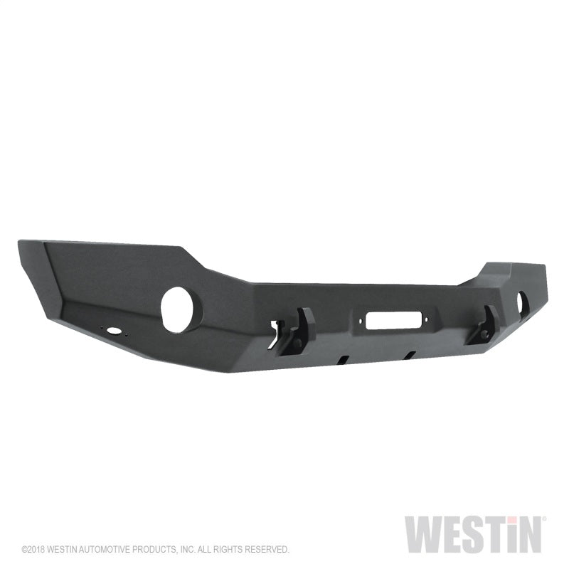 Westin Westin 18-20 Jeep Wrangler JL WJ2 Full Width Front Bumper - Textured Black