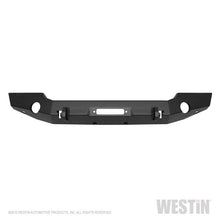 Load image into Gallery viewer, Westin Westin 18-20 Jeep Wrangler JL WJ2 Full Width Front Bumper - Textured Black