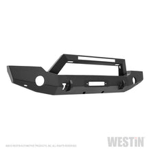Load image into Gallery viewer, Westin Westin 18-20 Jeep Wrangler WJ2 Full Width Front Bumper w/LED Light Bar Mount Textured Black