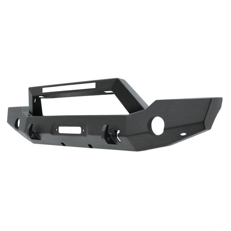 Westin Westin 18-20 Jeep Wrangler WJ2 Full Width Front Bumper w/LED Light Bar Mount Textured Black
